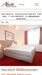 Mobile Screenshot of hotel-altmann.at